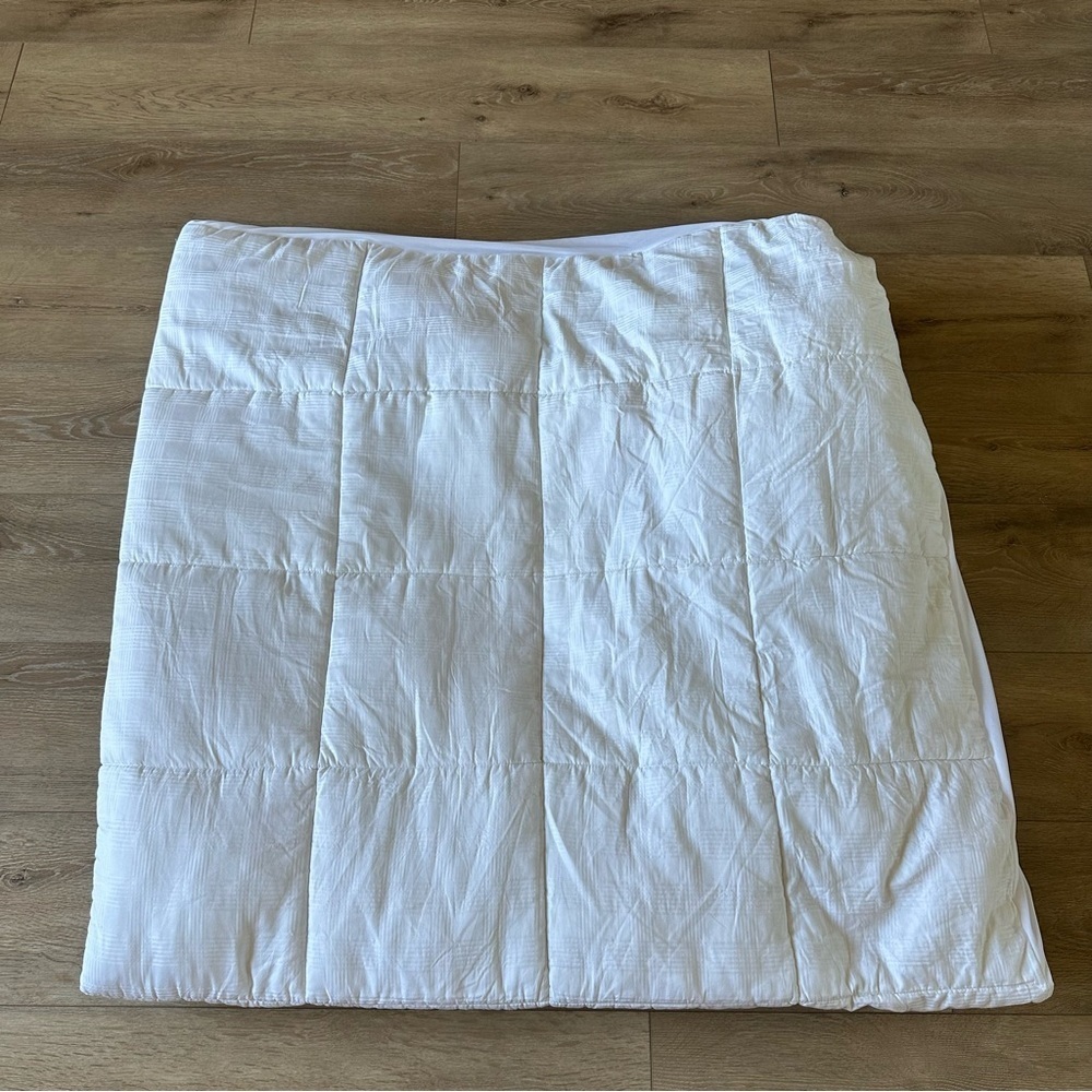 LAUREN Ralph Lauren King Mattress Cover Sz King White Cotton